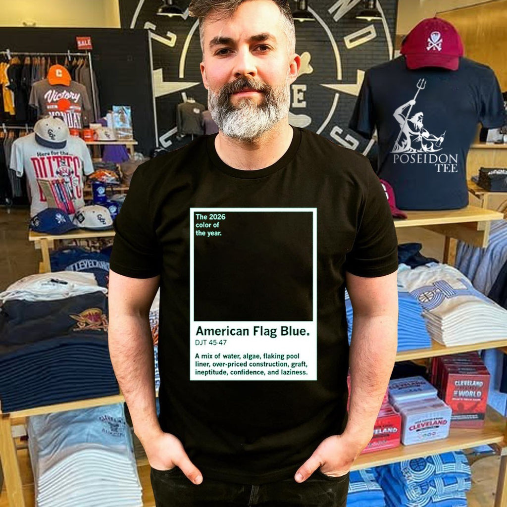 American Flag Blue The 2026 Color Of The Year T-shirt