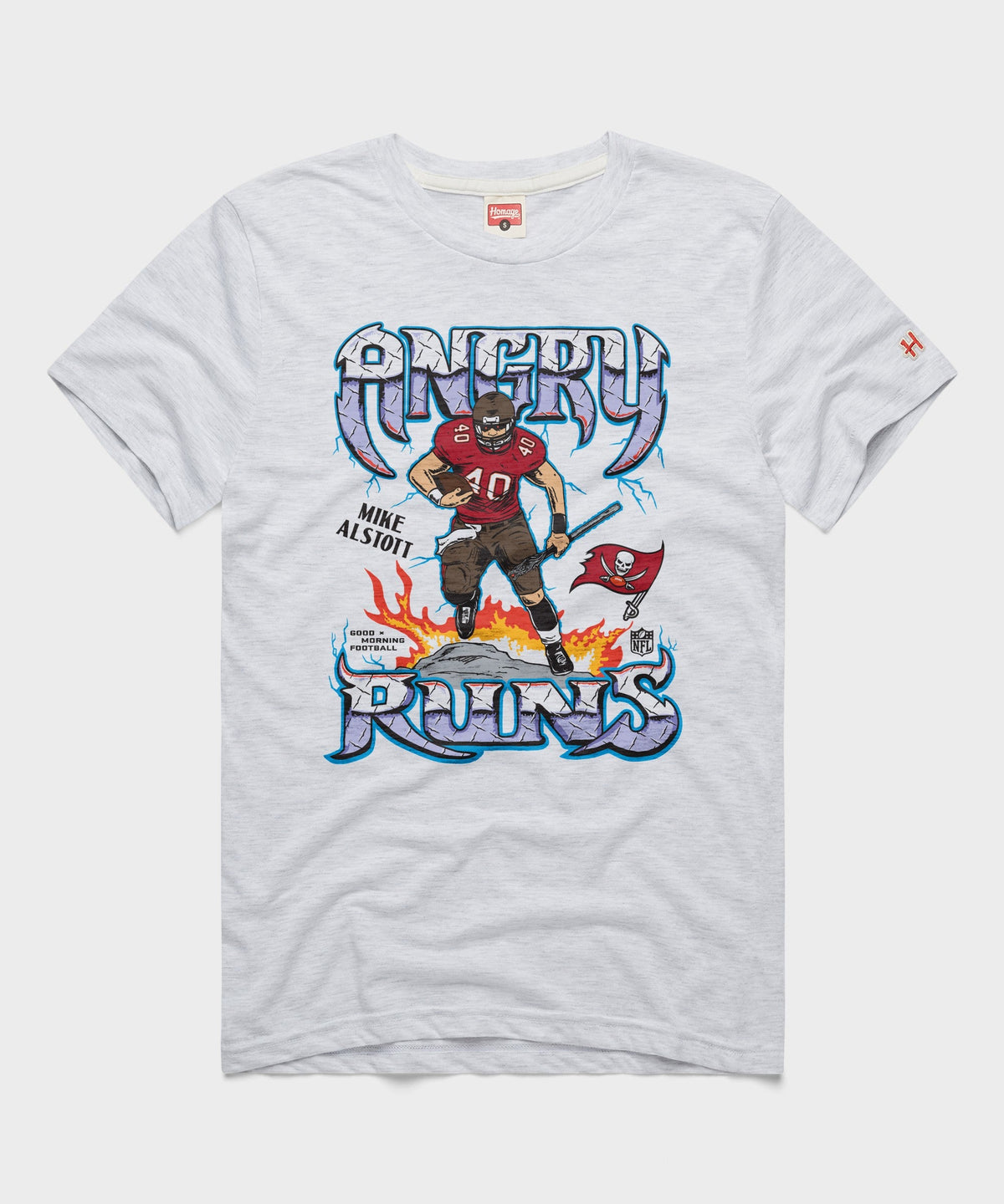 Angry Runs Buccaneers Mike Alstott