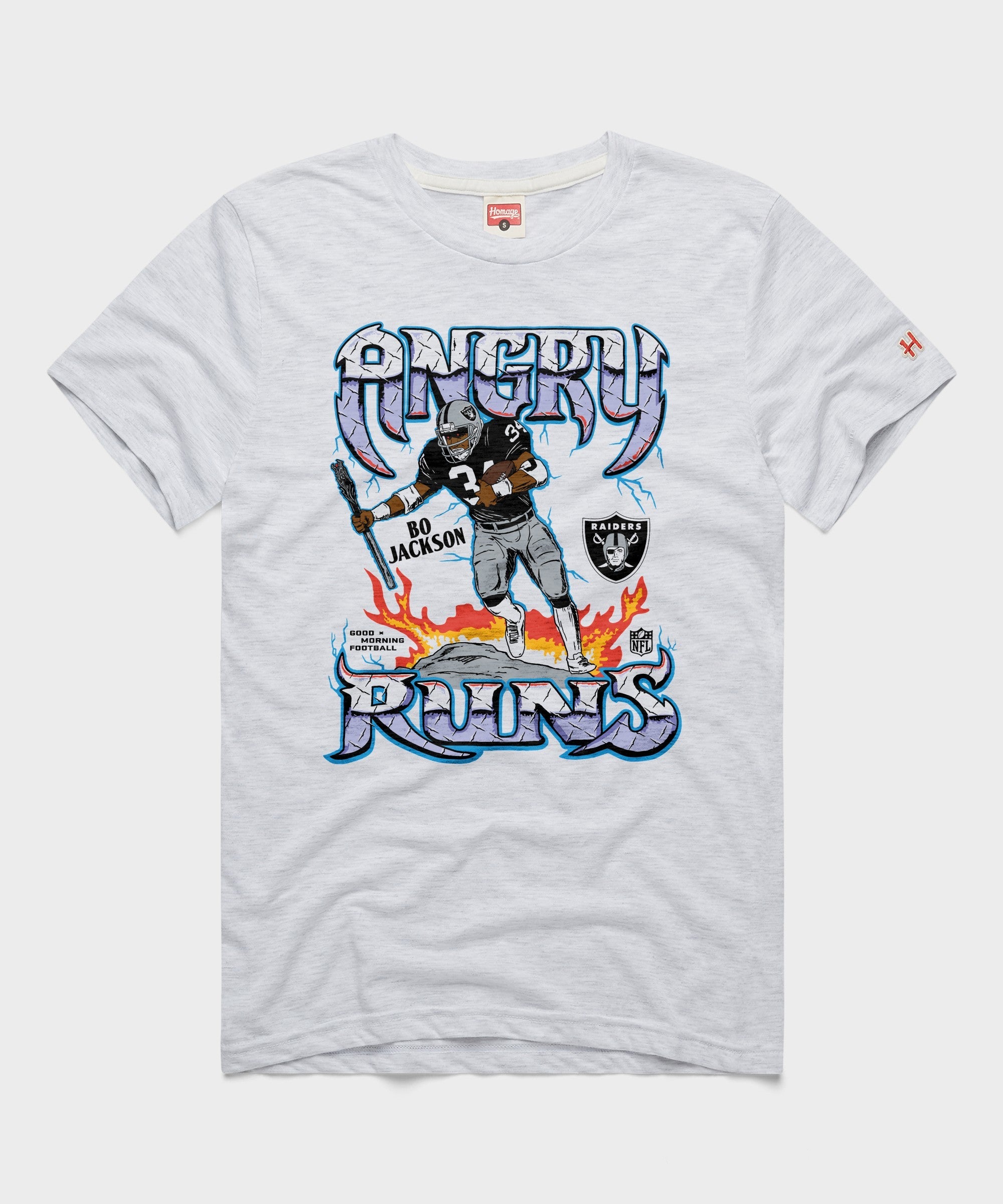 Angry Runs Raiders Bo Jackson