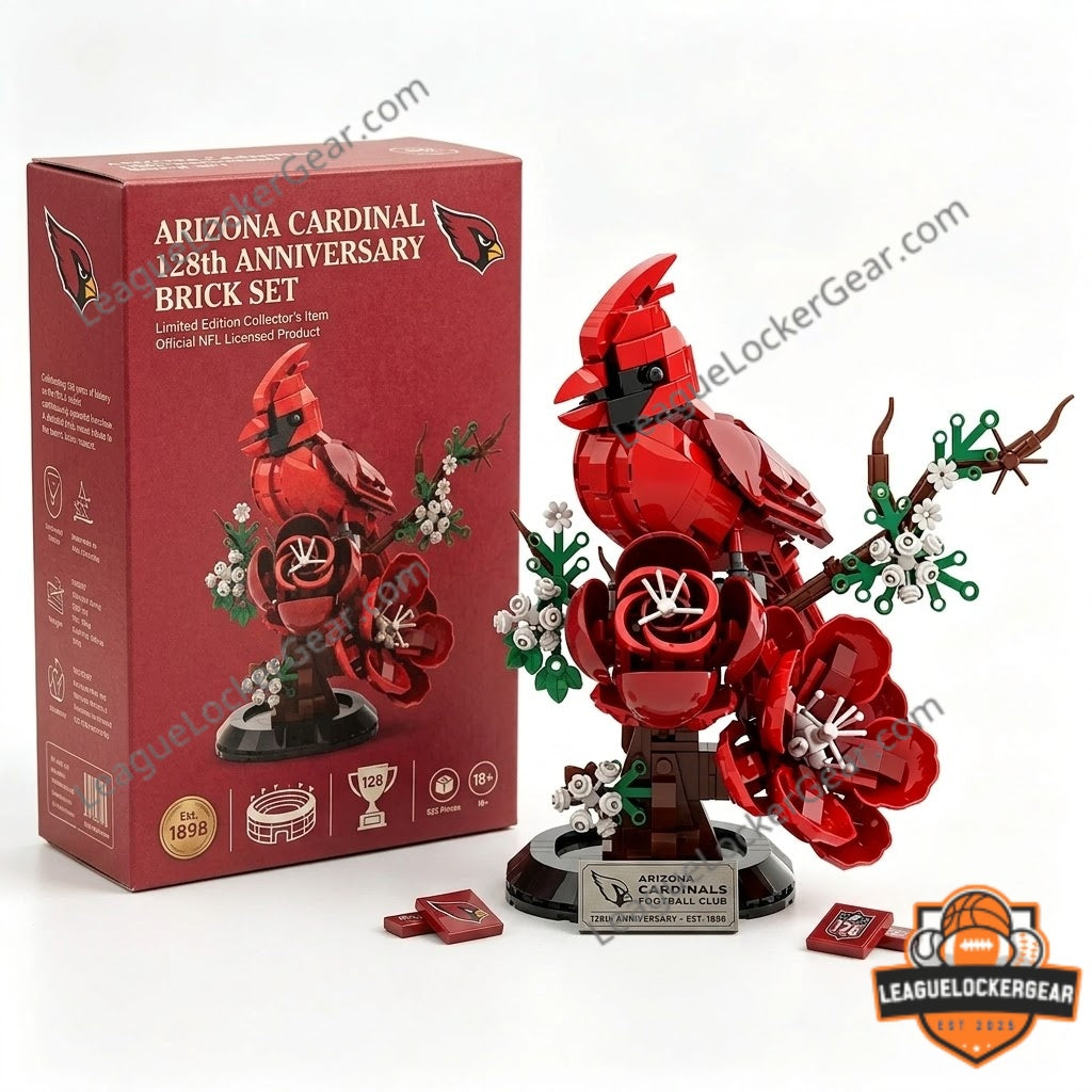 Arizona Cardinals 128th Anniversary Brick Set