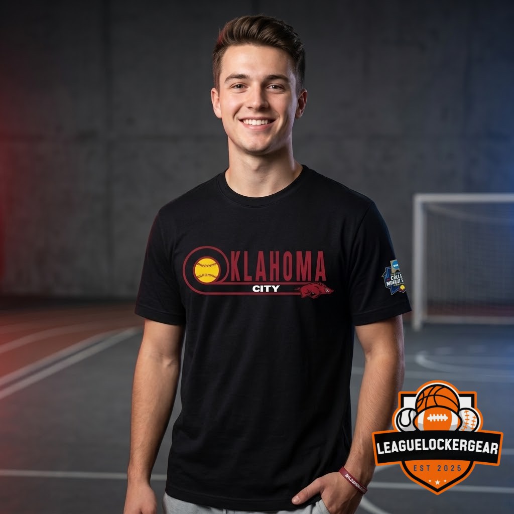 Arkansas Razorbacks NCAA Women’s College World Series 2026 Oklahoma City T-Shirt