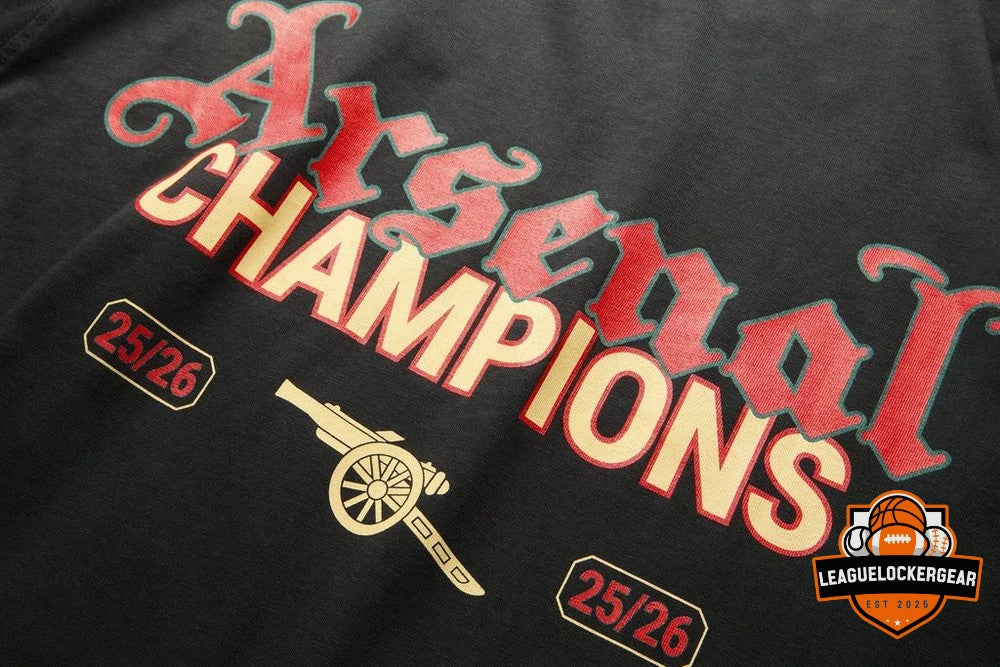 Arsenal Football Club Champions 25/26 Premier League T-Shirt