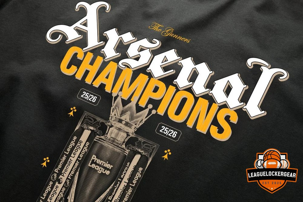 Arsenal Football Club Champions 25/26 Premier League T-Shirt
