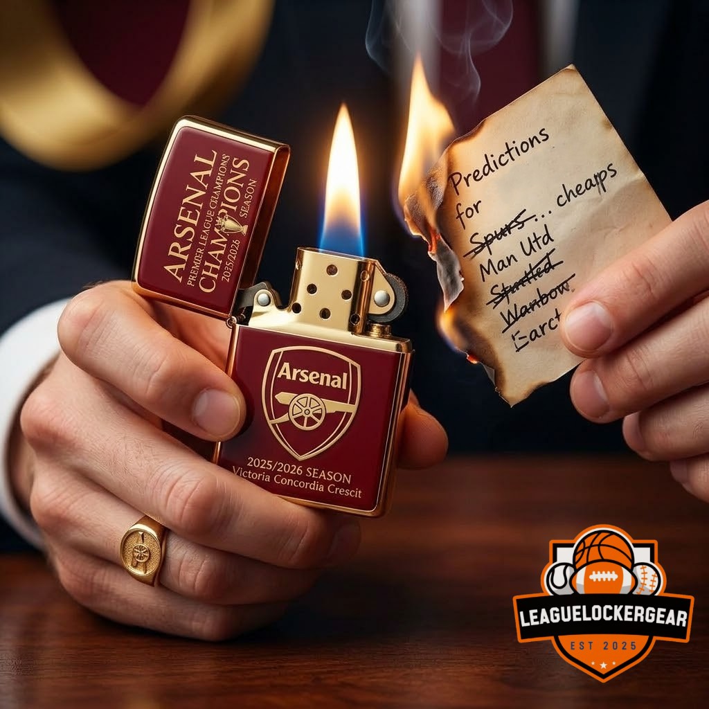 Arsenal Premier League Champions 2025/2026 Season Zippo Lighter