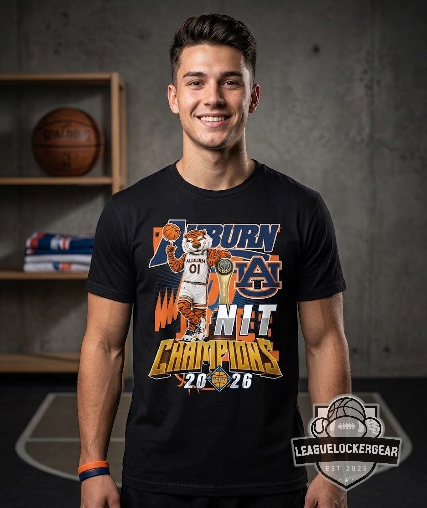 Auburn Tigers 2026 NIT Champions T-Shirt