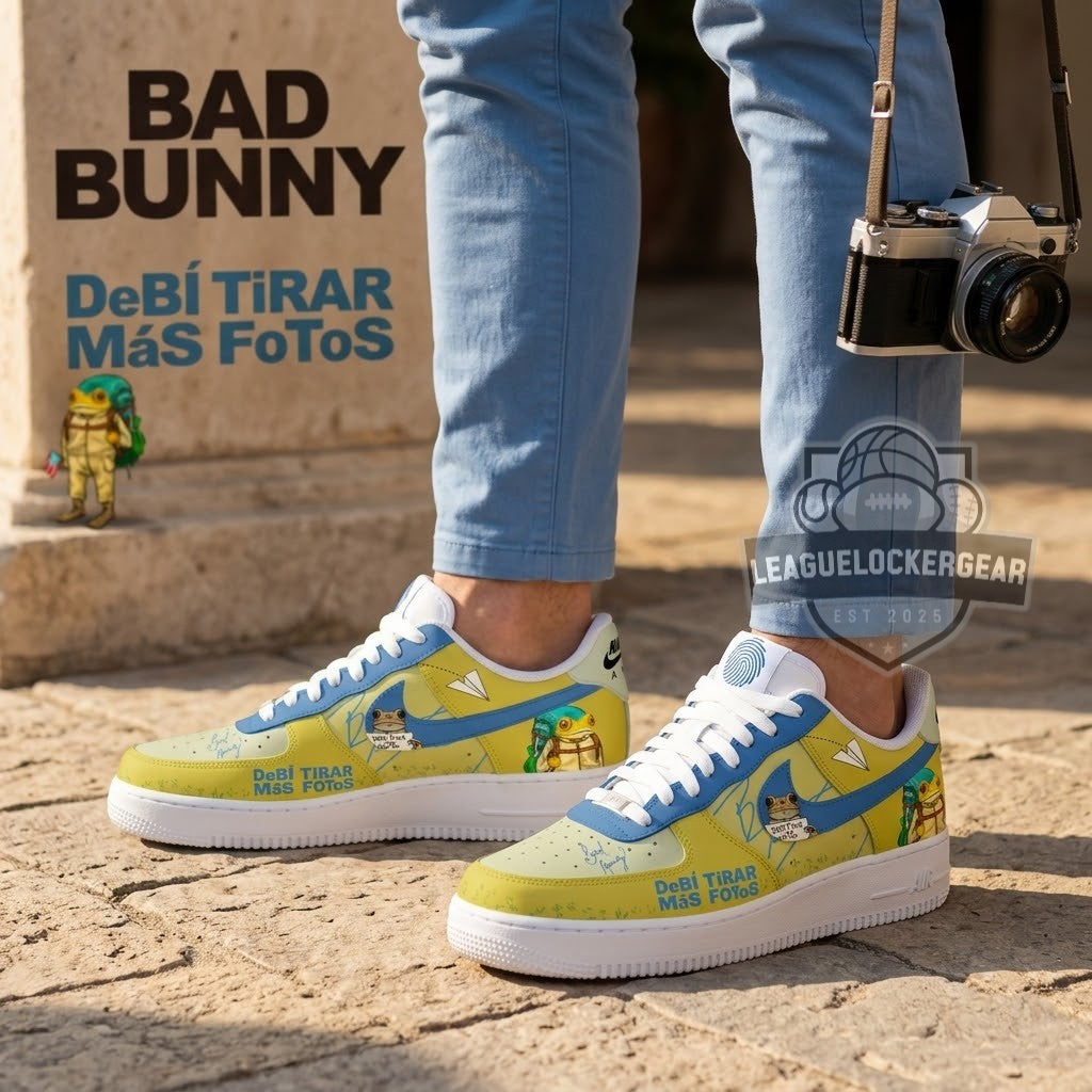 Bad Bunny DeBI TiRAR MAS FOToS World Tour 2026 AF1 Shoes