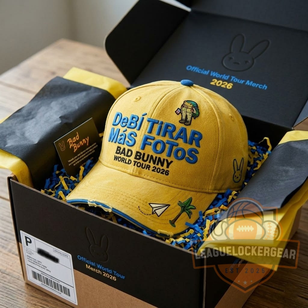 Bad Bunny DeBí TiRAR Más FOTOS World Tour 2026 Baseball Cap