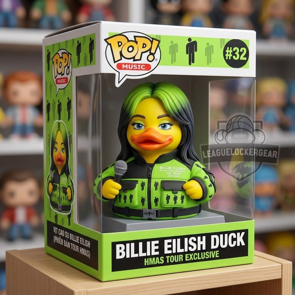 Billie Eilish Hit Me Hard And Soft The Tour Rubber Duck Figure