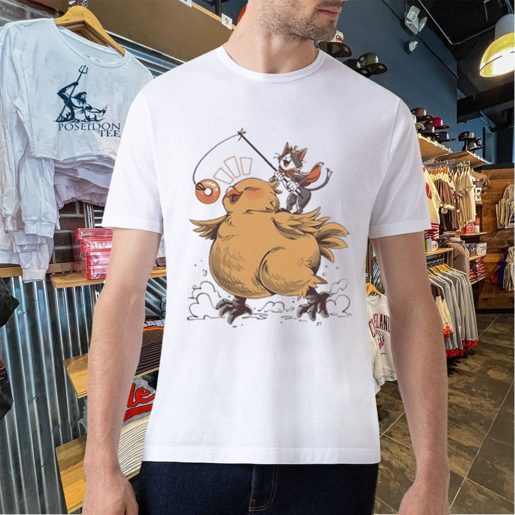 Bird Meets Cat Pop Culture Wizard T-shirt