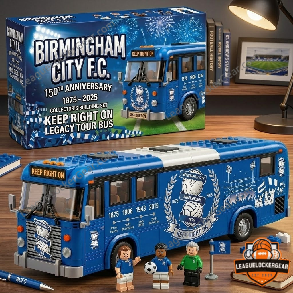 Birmingham City F.C. 150th Anniversary Legacy Tour Bus Building Set