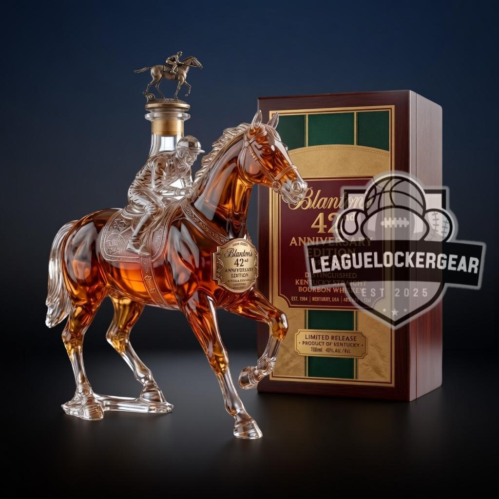 Blanton’s 42nd Anniversary Edition Whiskey Bottle
