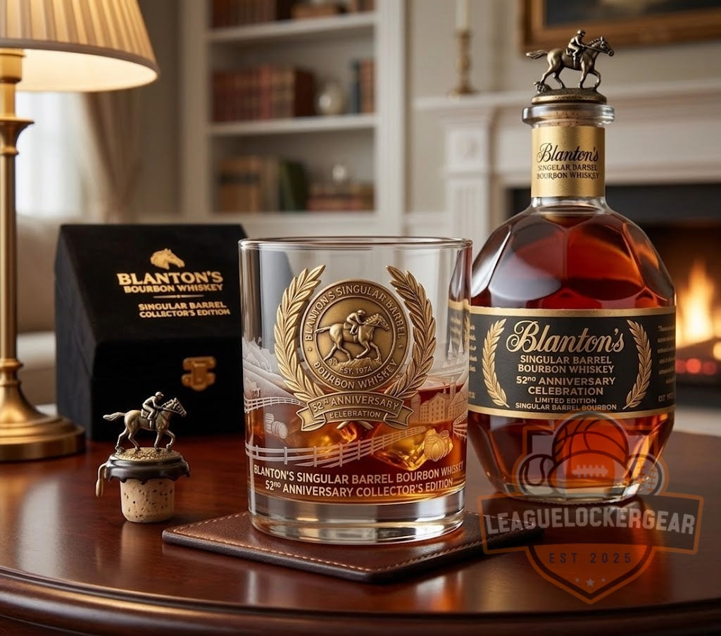 Blanton’s Bourbon Whiskey 52nd Anniversary Whiskey Glass