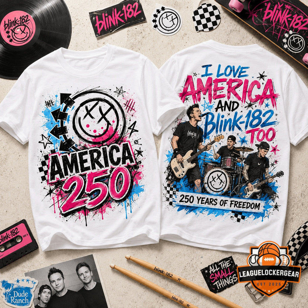Blink-182 America 250th Anniversary T-Shirt