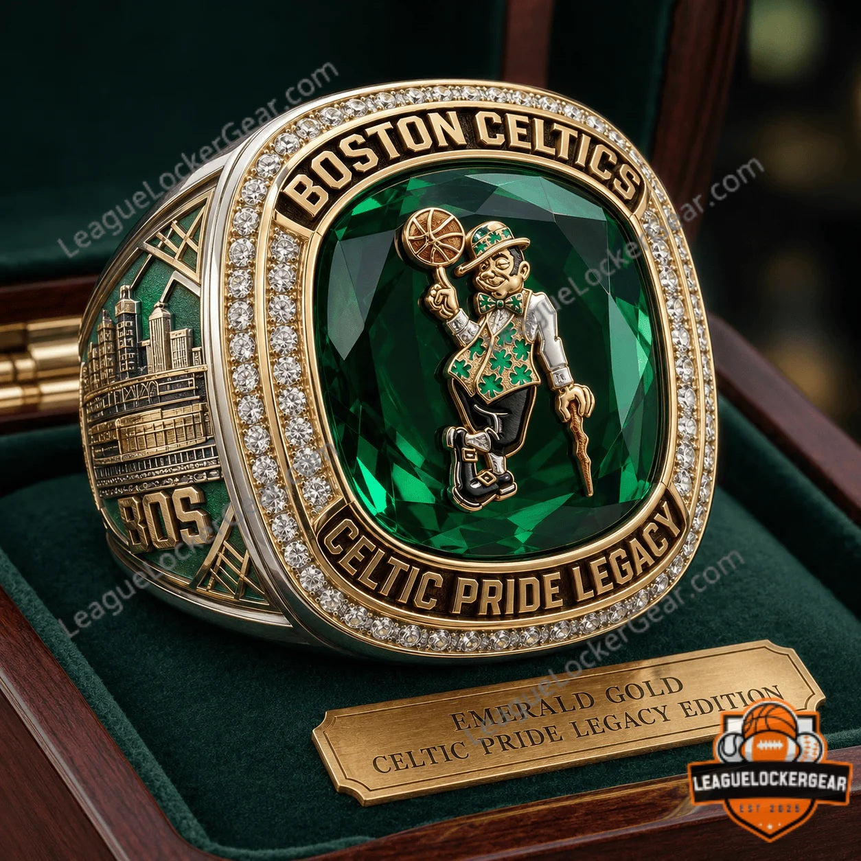 Boston Celtics Celtic Pride Legacy Championship Ring