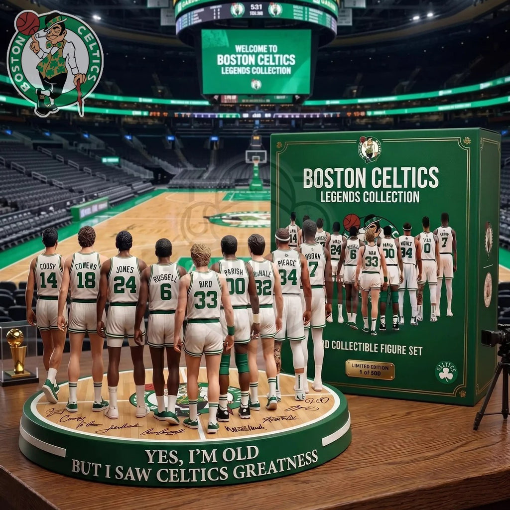 Boston Celtics Legends Collection Yes I’m Old But I Saw Greatness Acrylic Plaque
