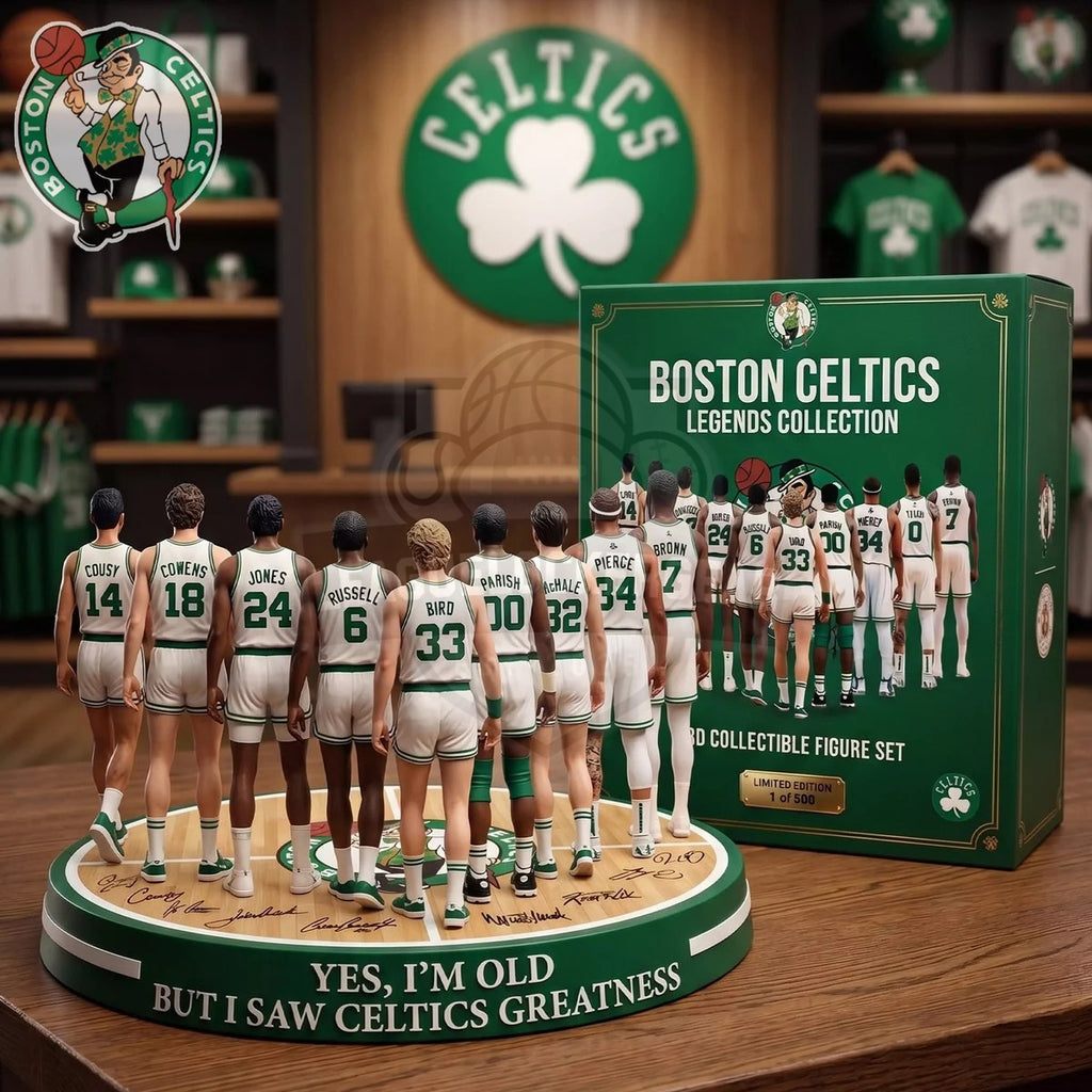 Boston Celtics Legends Collection Yes I’m Old But I Saw Greatness Acrylic Plaque