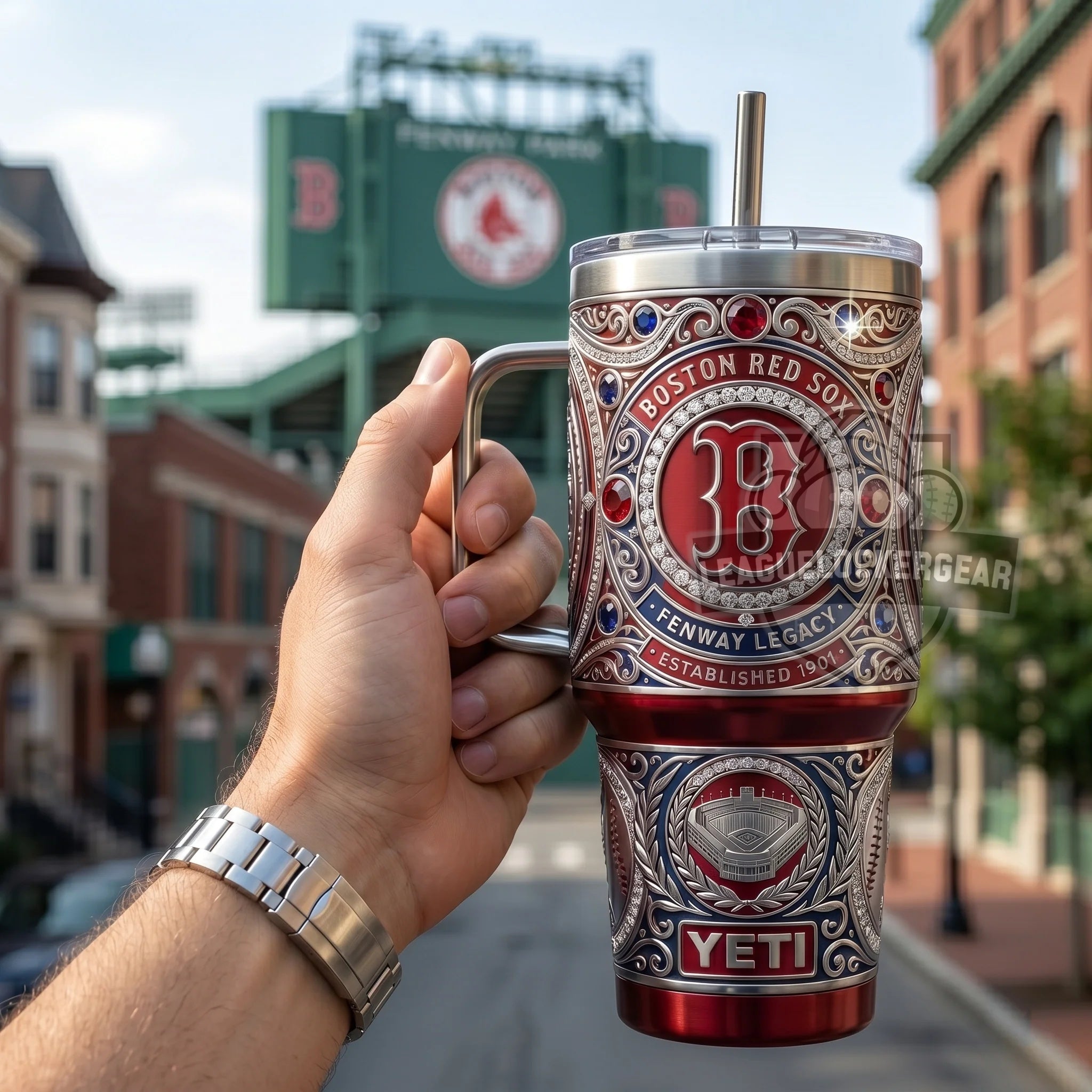 Boston Red Sox Established 1901 40oz Tumbler