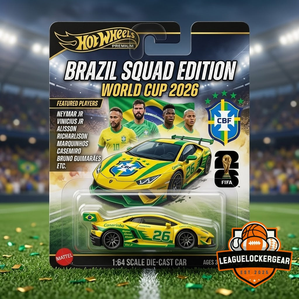 Brazil World Cup 2026 Hot Wheels Die-Cast Car