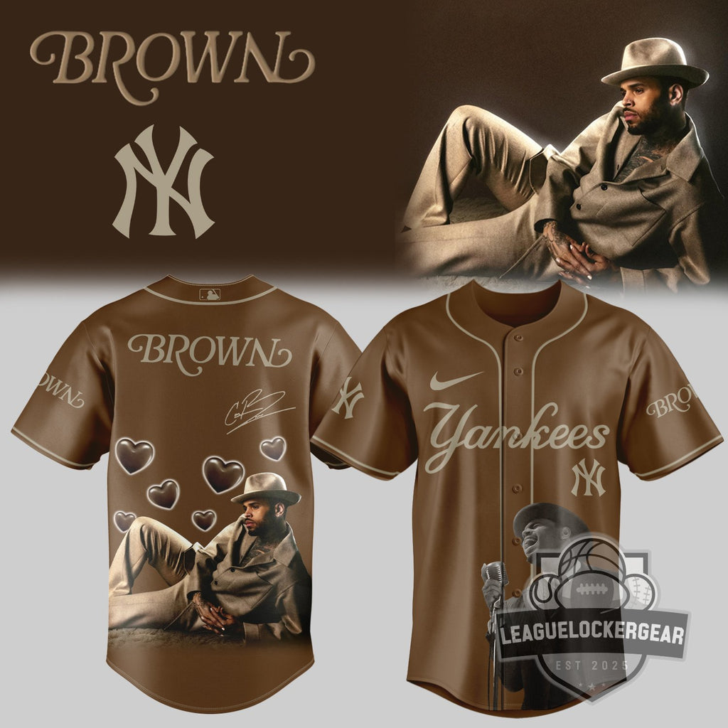 MLB All Team x CHRIS BROWN’S BROWN ALBUM Jersey