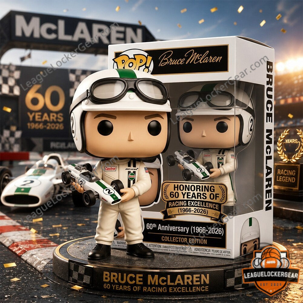 Bruce McLaren 60th Anniversary 1966-2026 Funko Pop Figure