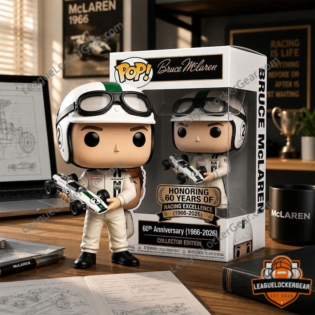 Bruce McLaren 60th Anniversary 1966-2026 Funko Pop Figure