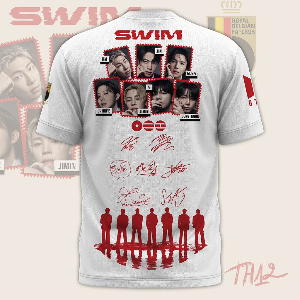 BTS Is Back x Belgium World Cup 2026 T-Shirt
