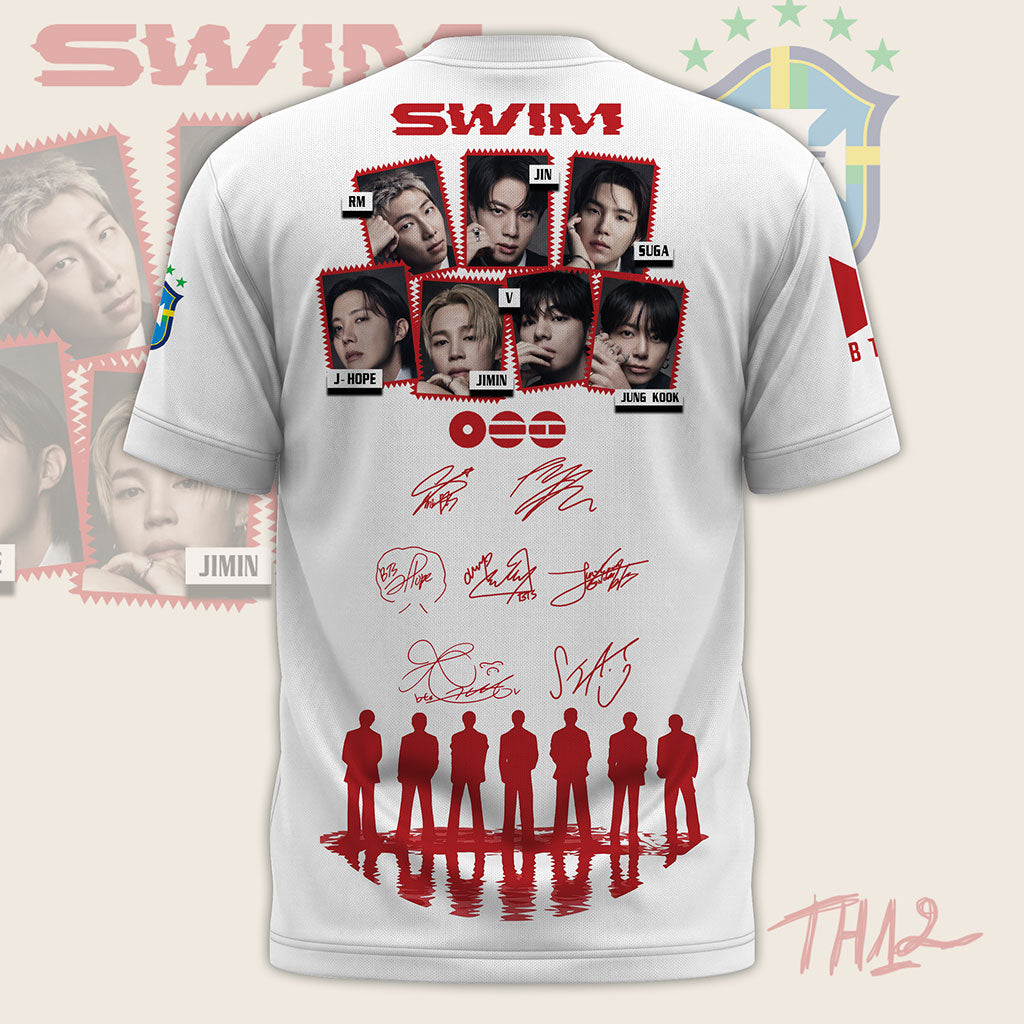 BTS Is Back x Brazil World Cup 2026 T-Shirt