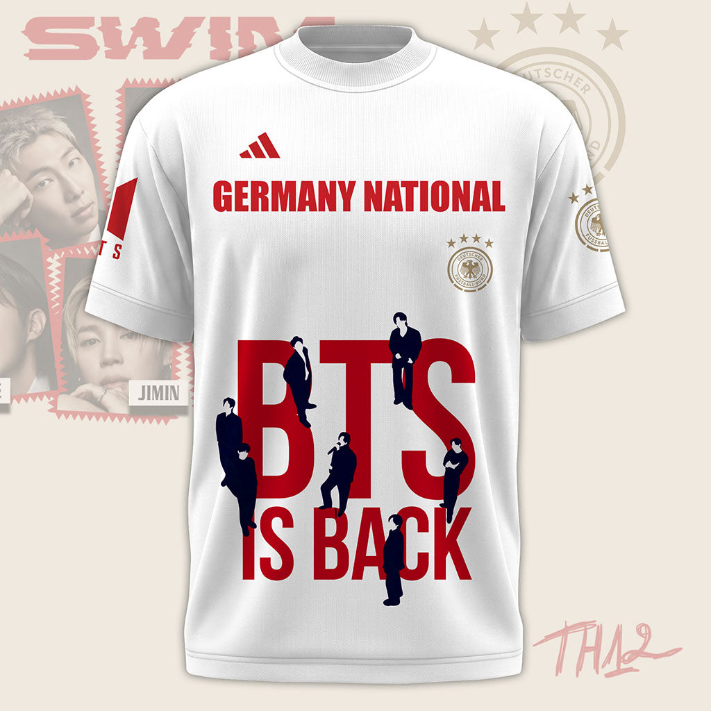 BTS Is Back Germany National World Cup 2026 T-Shirt