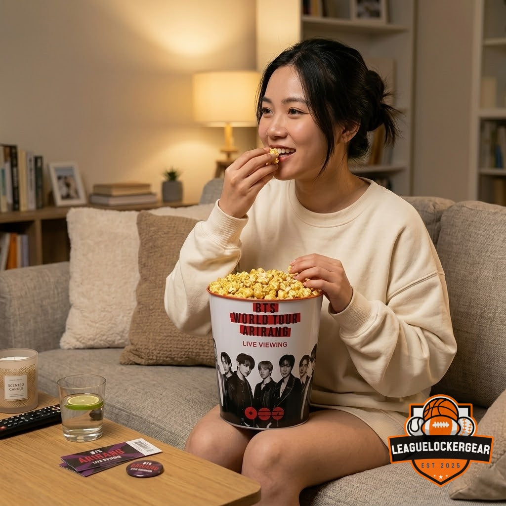 BTS World Tour Arirang Popcorn Bucket