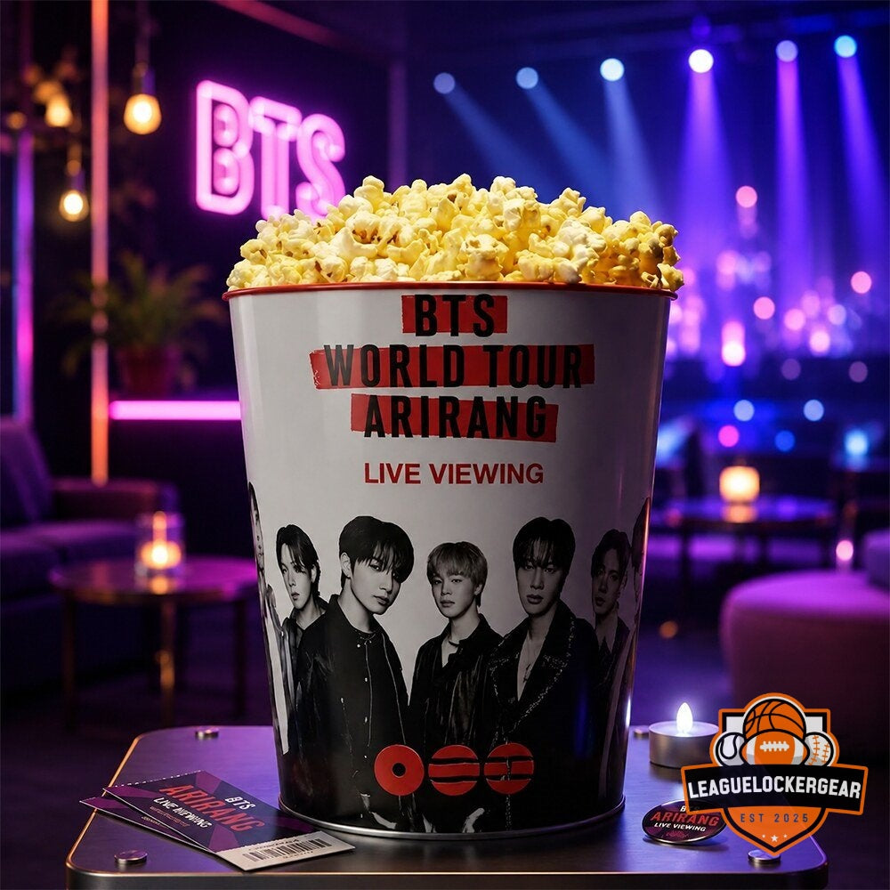 BTS World Tour Arirang Popcorn Bucket