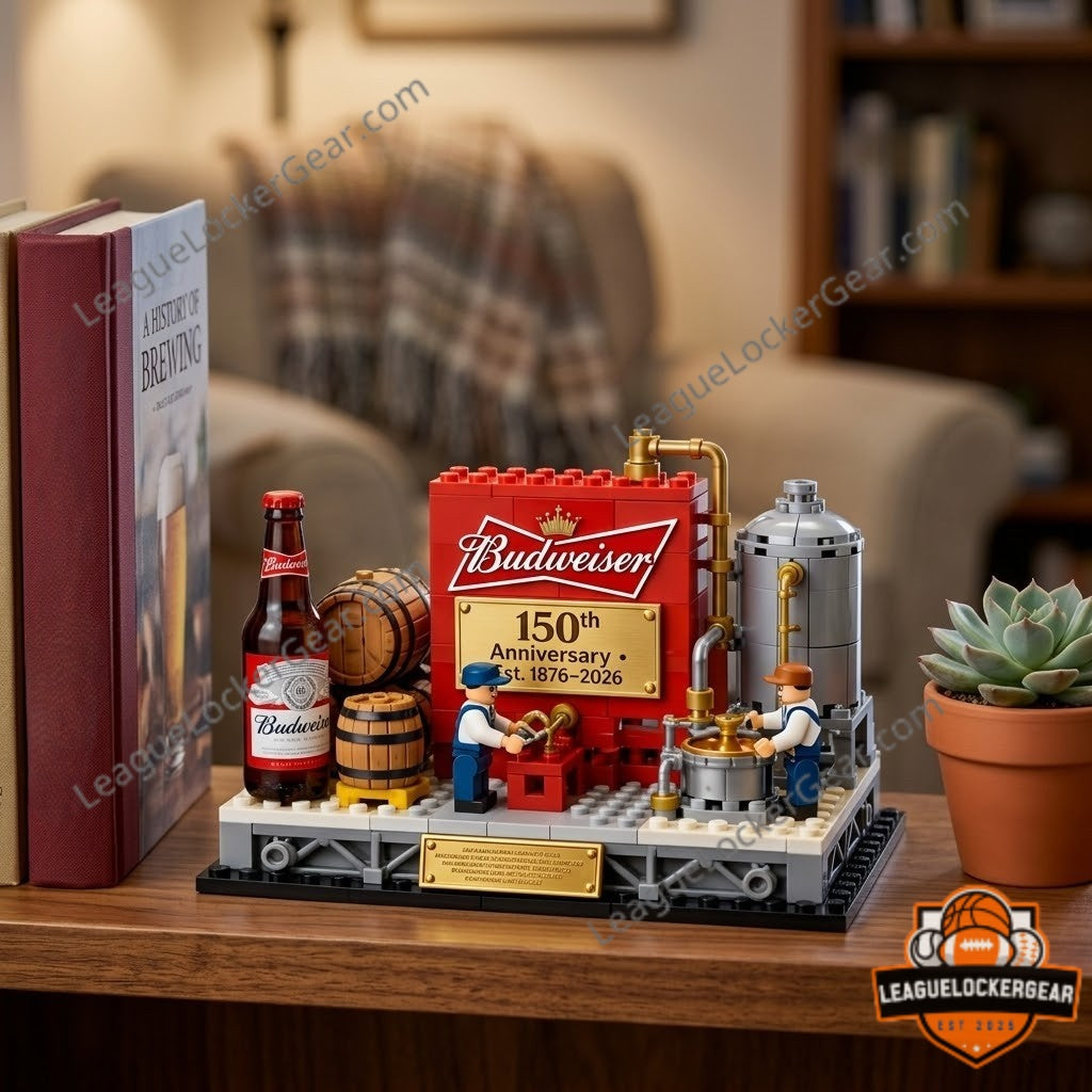 Budweiser 150th Anniversary Building Block Model