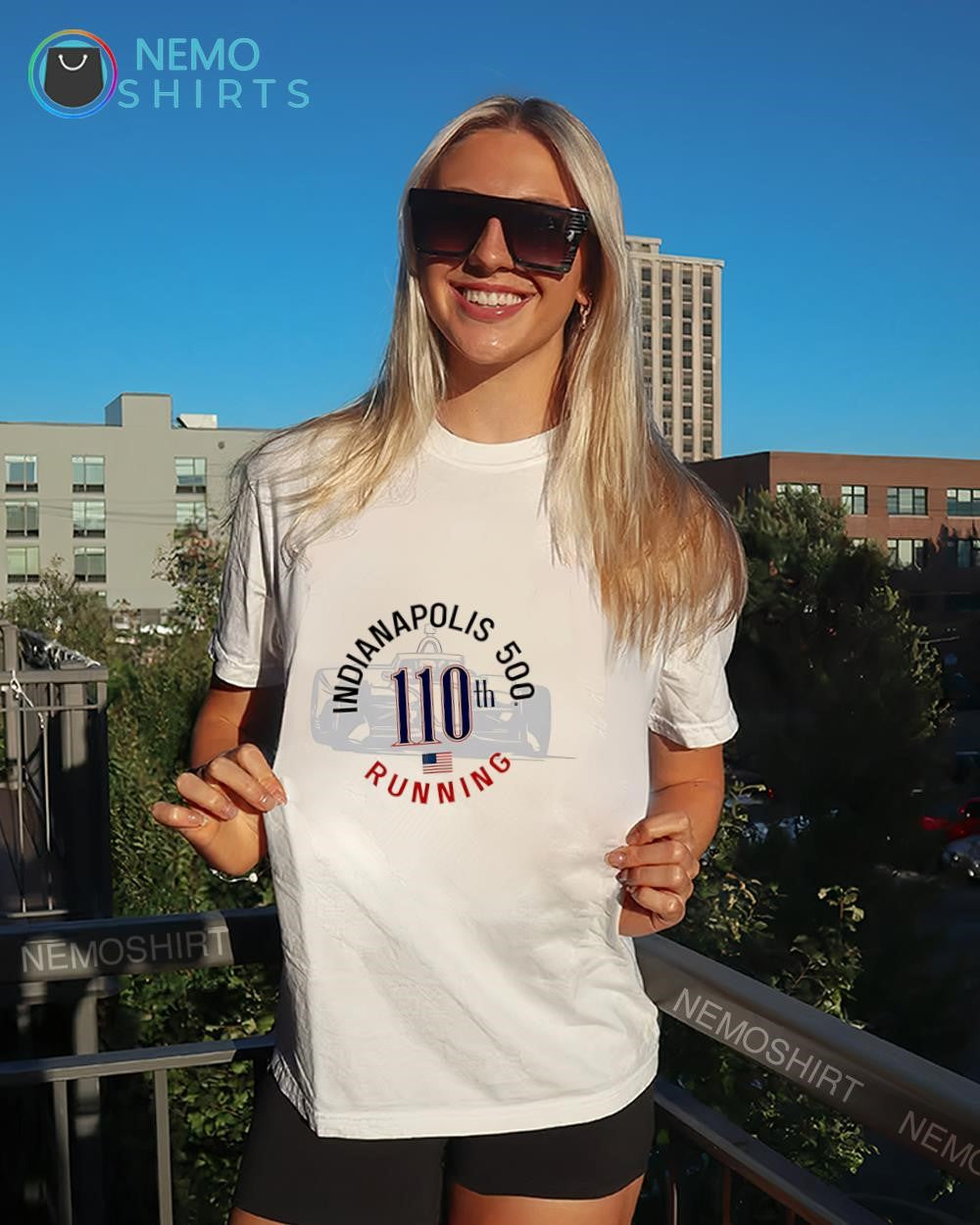 Indianapolis Indy 500 110th Running shirt