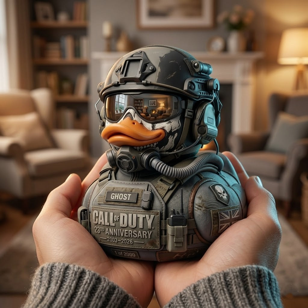 Call of Duty Ghost 23rd Anniversary Limited Edition Rubber Duck