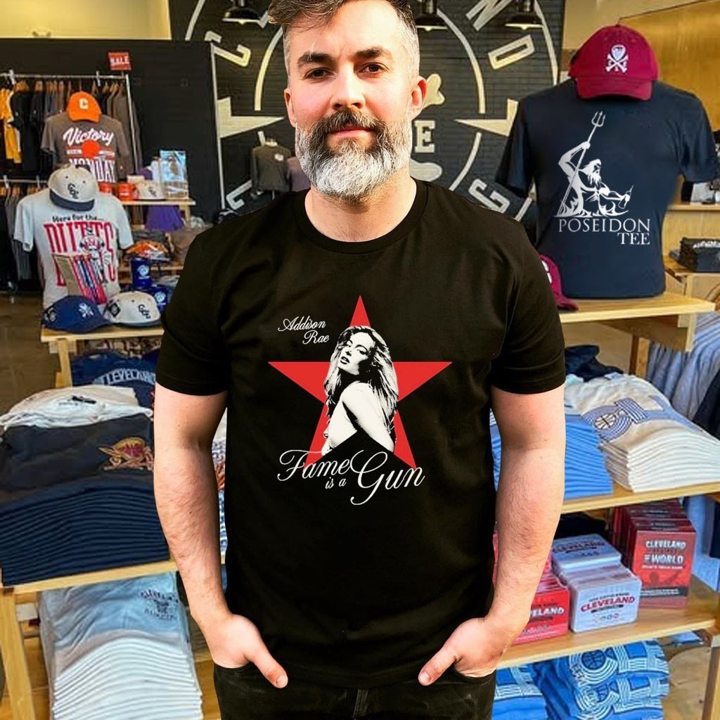 Camiseta Addison Rae Fame Is A Gun T-shirt