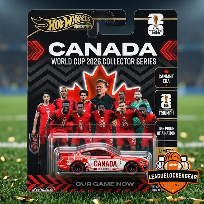 Canada World Cup 2026 Collector Series Hot Wheels Die-Cast Car