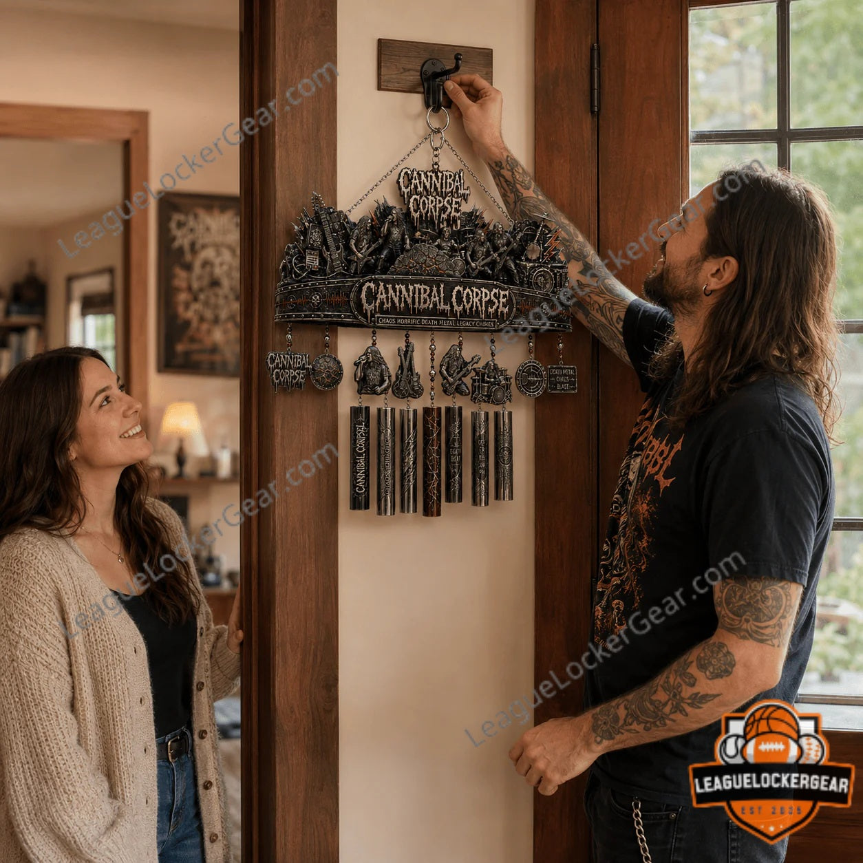 Cannibal Corpse Chaos Horrific Death Metal Legacy Chimes Wind Chime