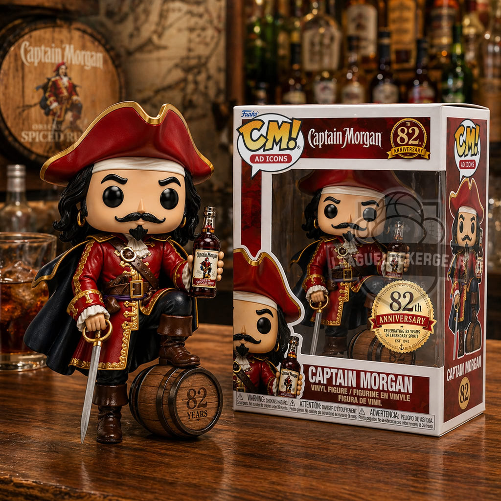 Captain Morgan 82nd Anniversary Funko Pop Vinyl Figure