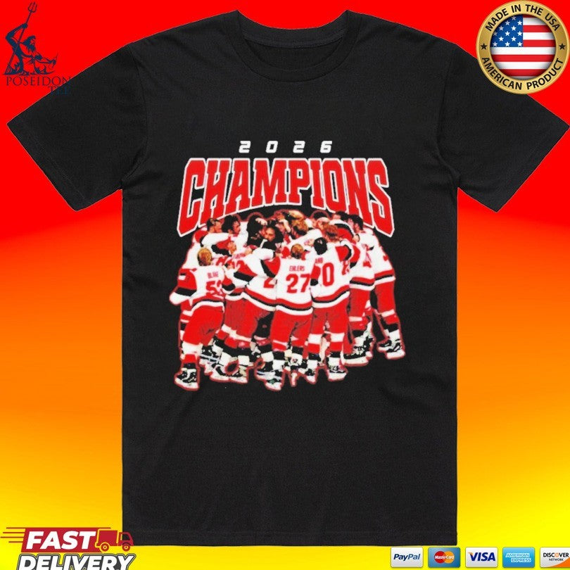 Carolina Hockey 2026 Champions Celebration T-shirt