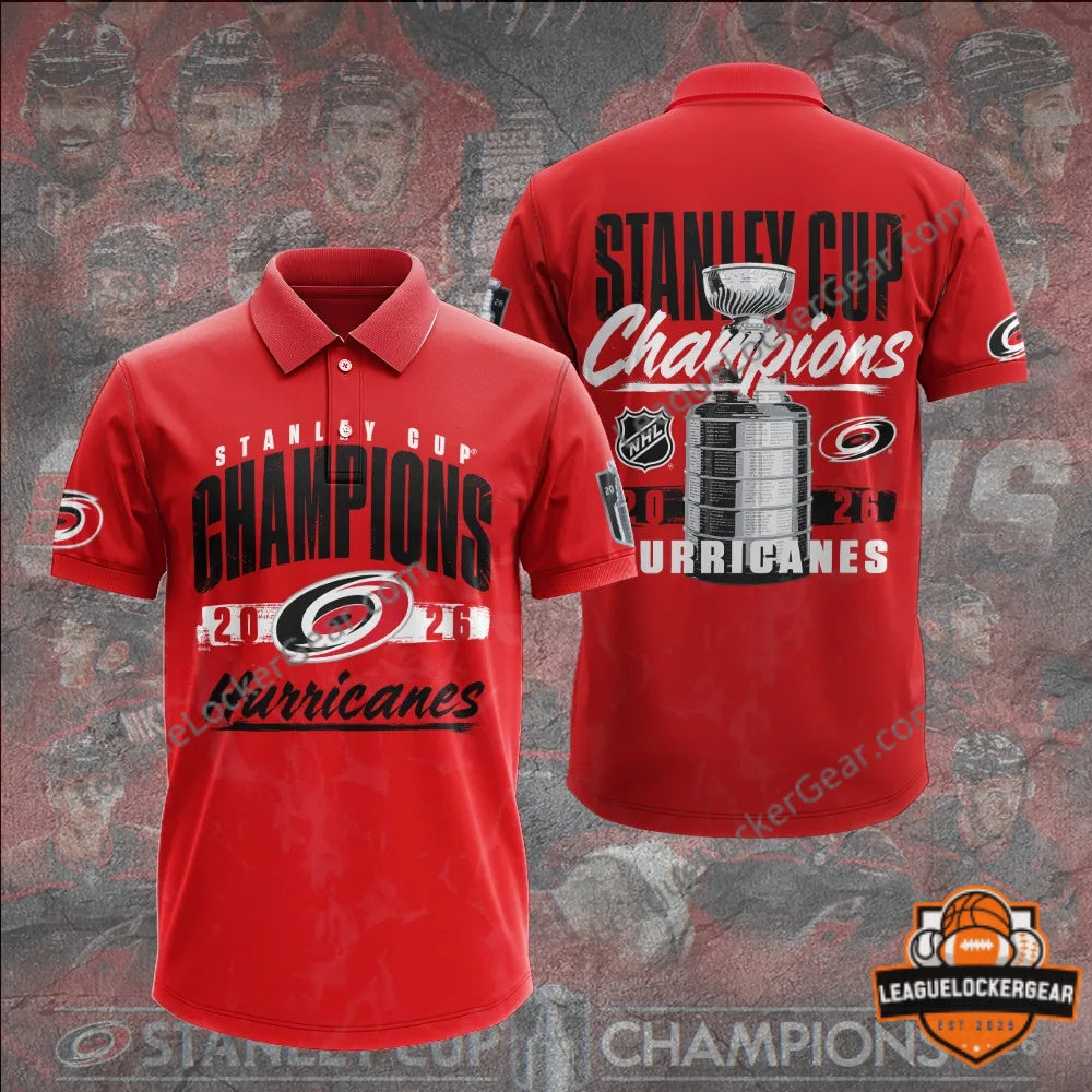 Carolina Hurricanes Stanley Cup Champions 2026 T-Shirt