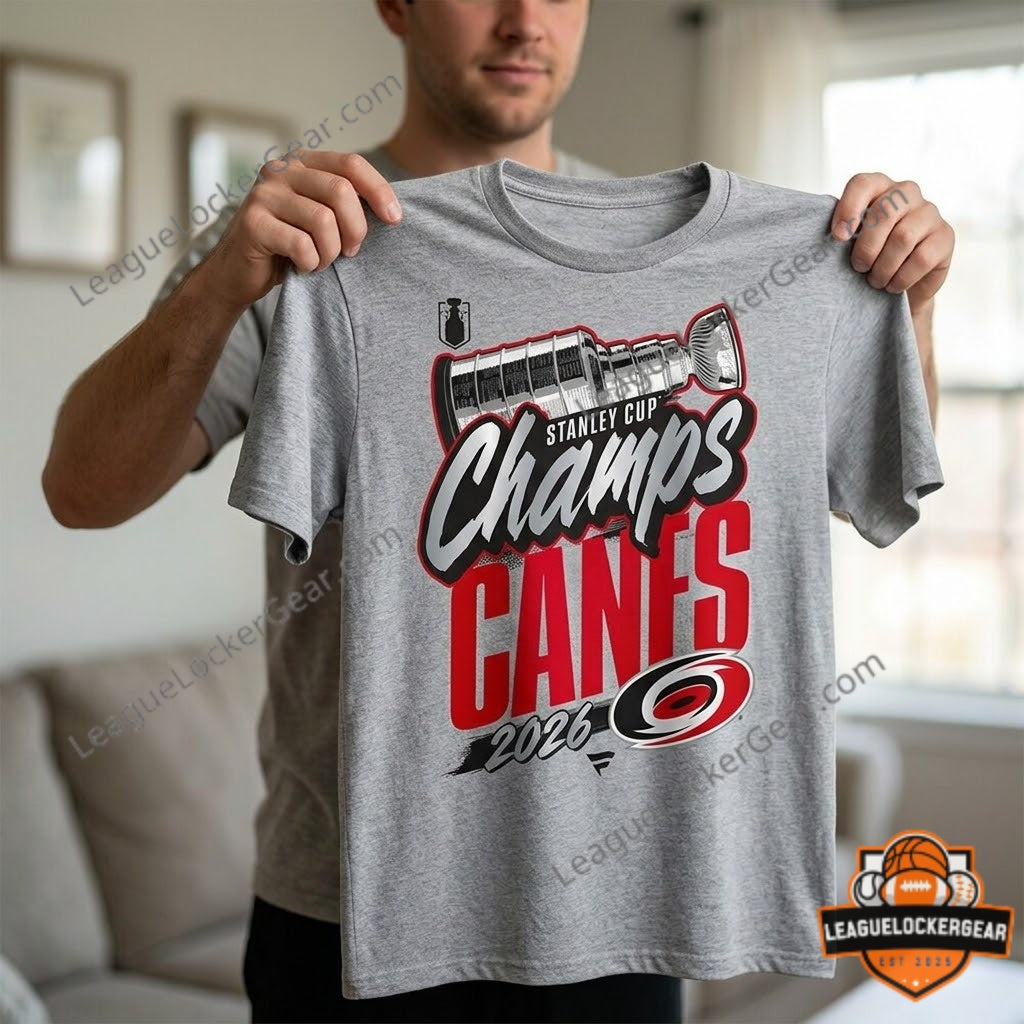 Carolina Hurricanes Stanley Cup Champs 2026 T-Shirt