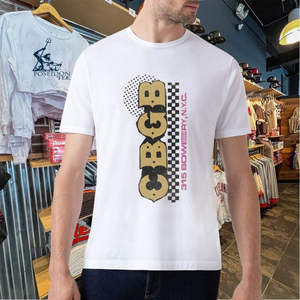 Cbgb New Wave Checker Vintage T-shirt