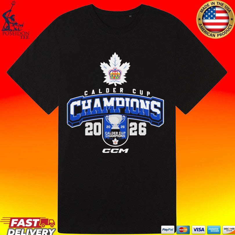 Ccm Toronto Marlies 2026 Calder Cup Champions Locker Room T-shirt