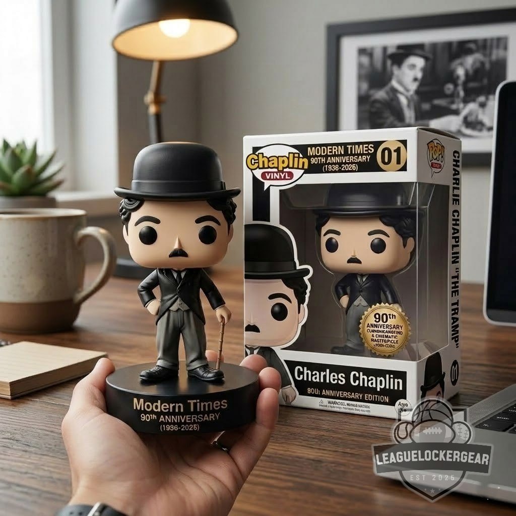 Charlie Chaplin Modern Times 90th Anniversary Funko Pop Vinyl Figure