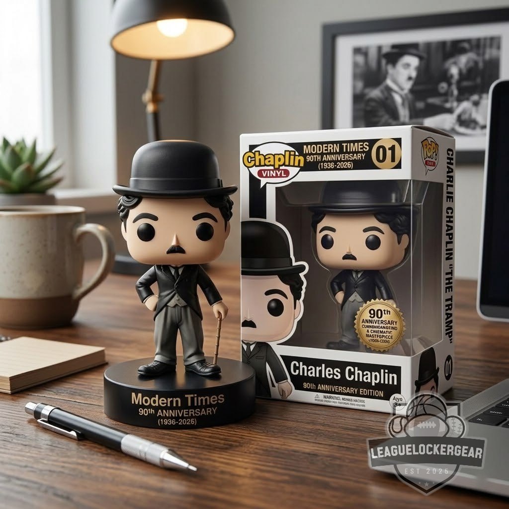 Charlie Chaplin Modern Times 90th Anniversary Funko Pop Vinyl Figure