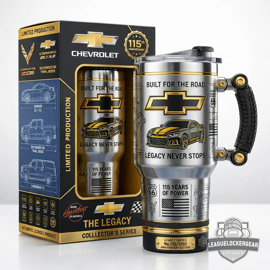 Chevrolet 115th Anniversary Travel Tumbler