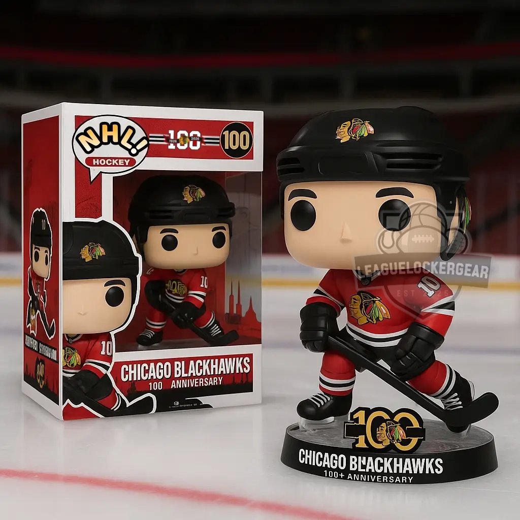 Chicago Blackhawks NHL 100 Anniversary Funko Pop Figure