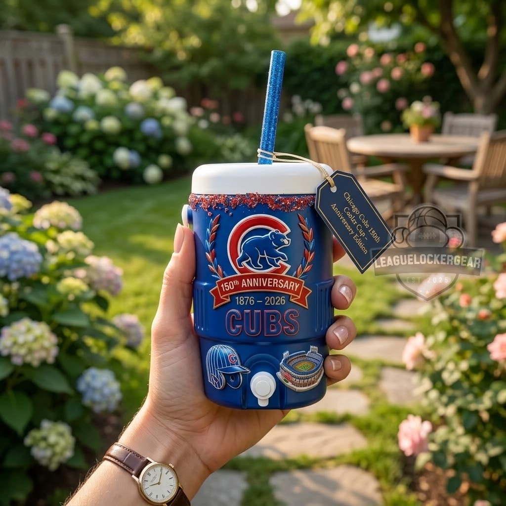 Chicago Cubs 150th Anniversary 1876-2026 Cooler Cup