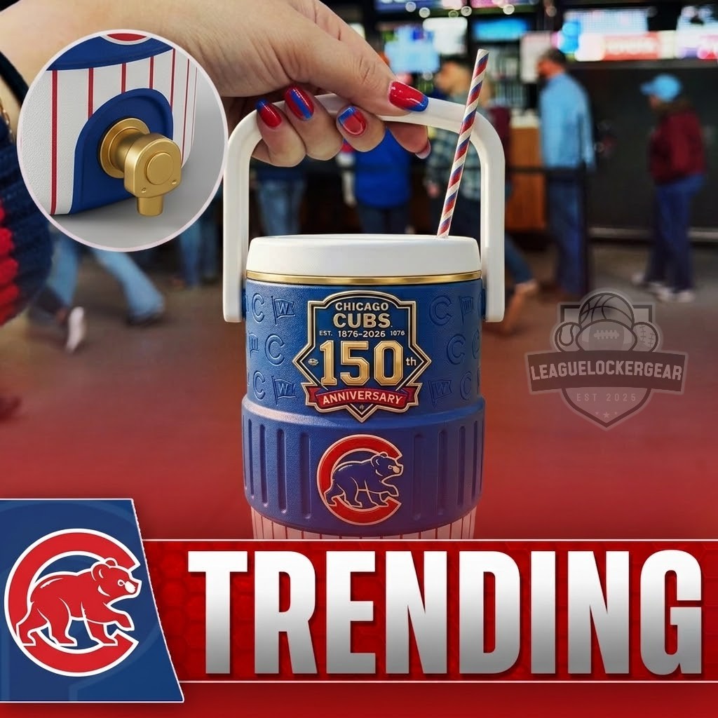 Chicago Cubs 150th Anniversary Beverage Cooler