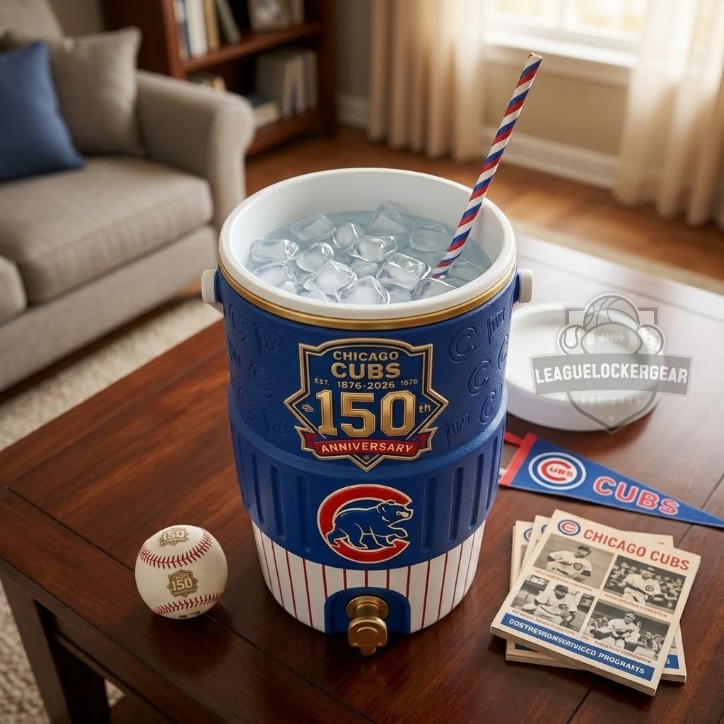 Chicago Cubs 150th Anniversary Beverage Cooler