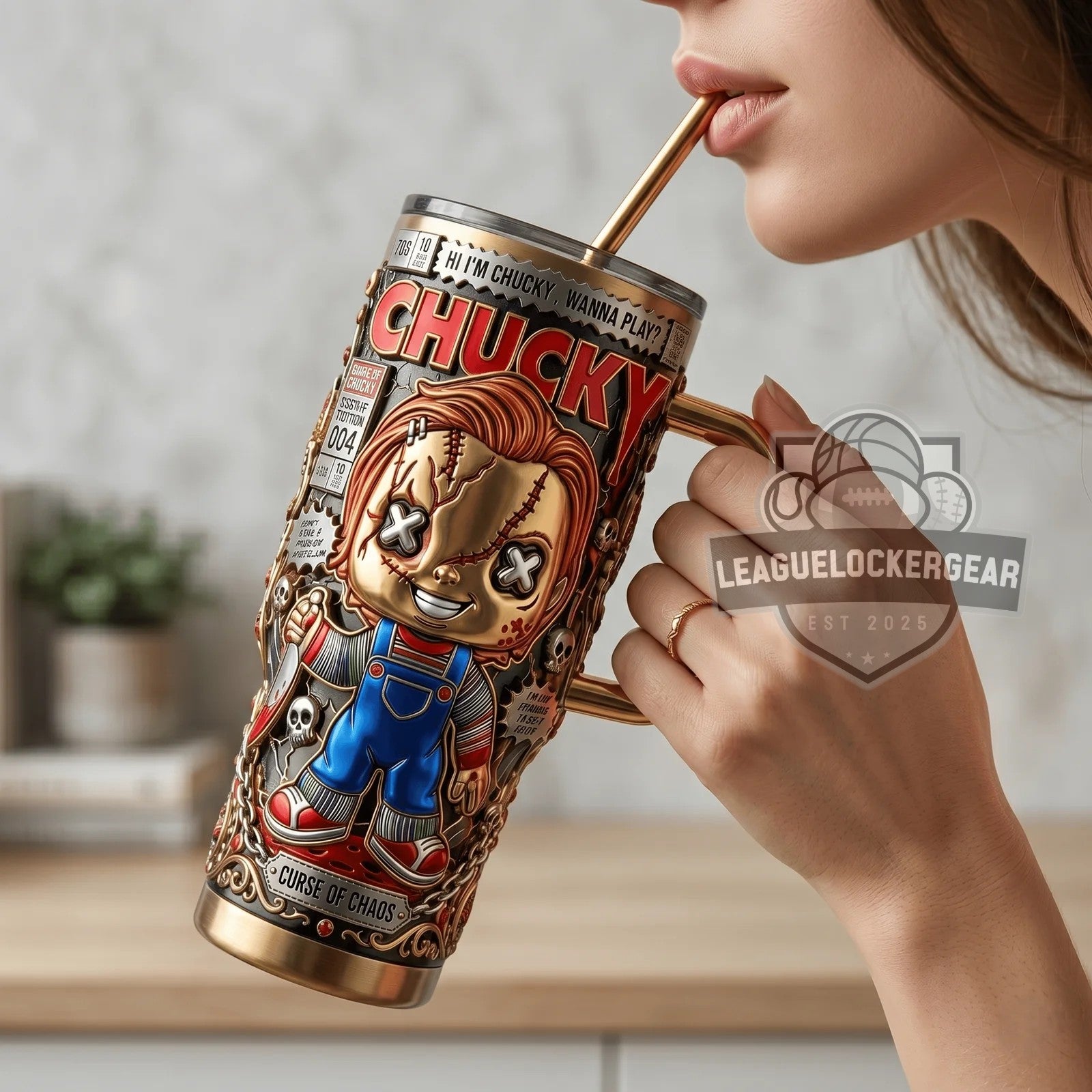Chucky Good Guys Nightmare Insulated Tumbler
